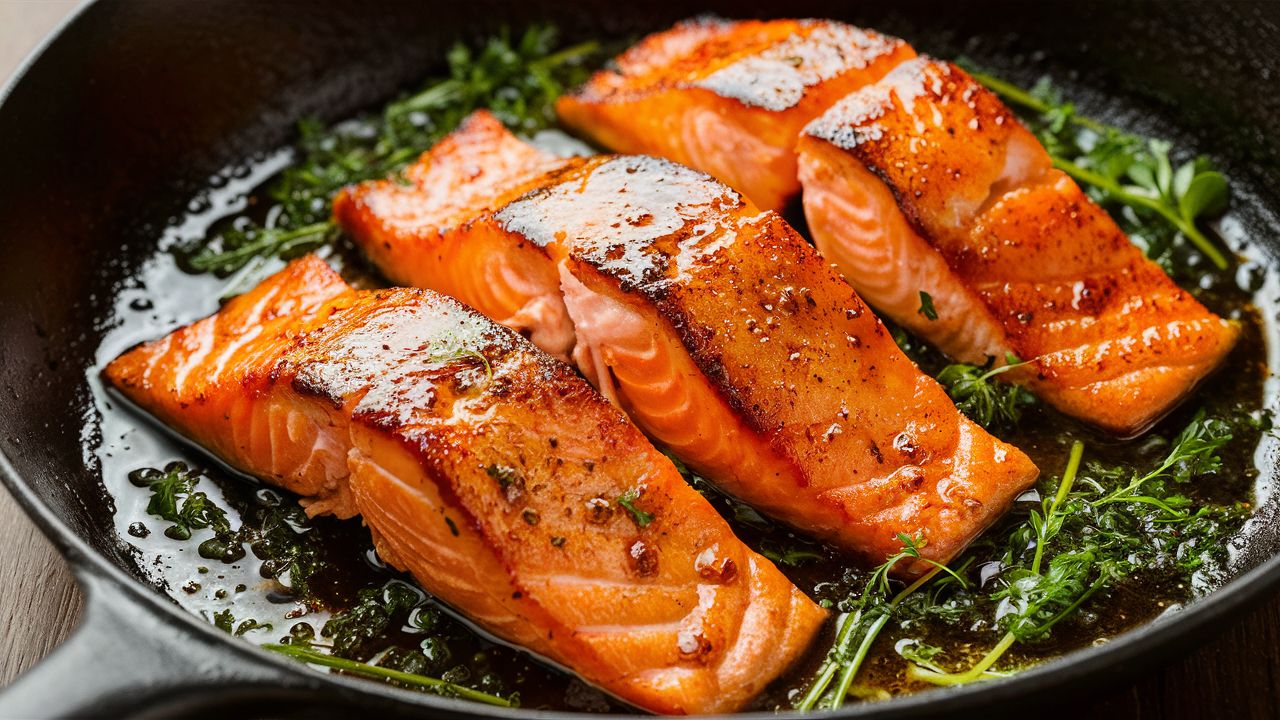 Honey Garlic Salmon