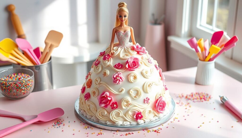 barbie cake