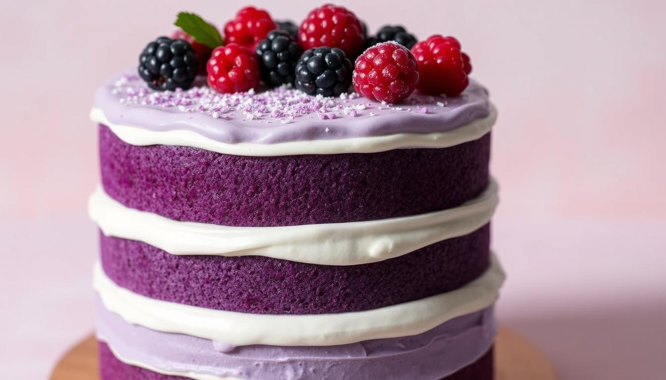 purple velvet cake