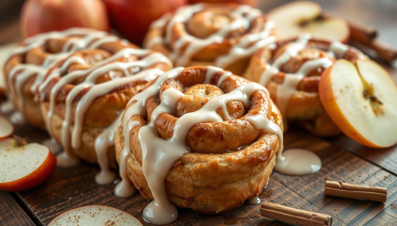 apple pie cinnamon rolls