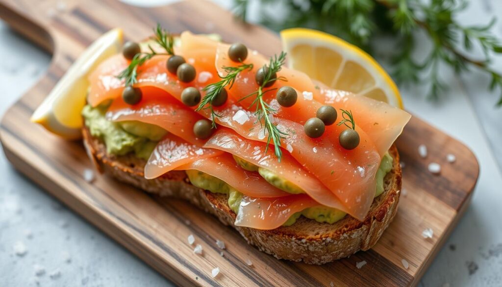 Smoked Salmon toast