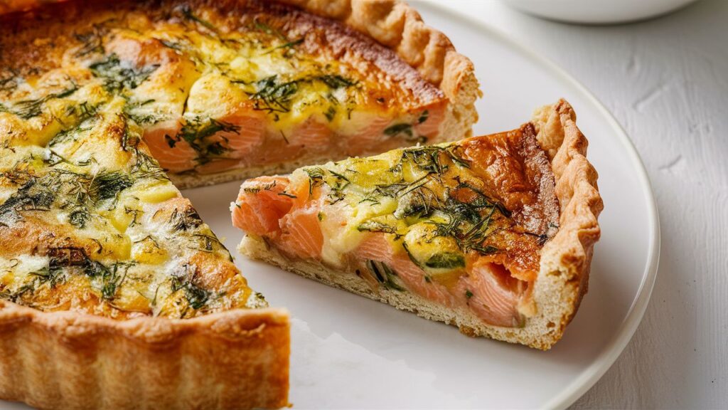 Salmon Quiche